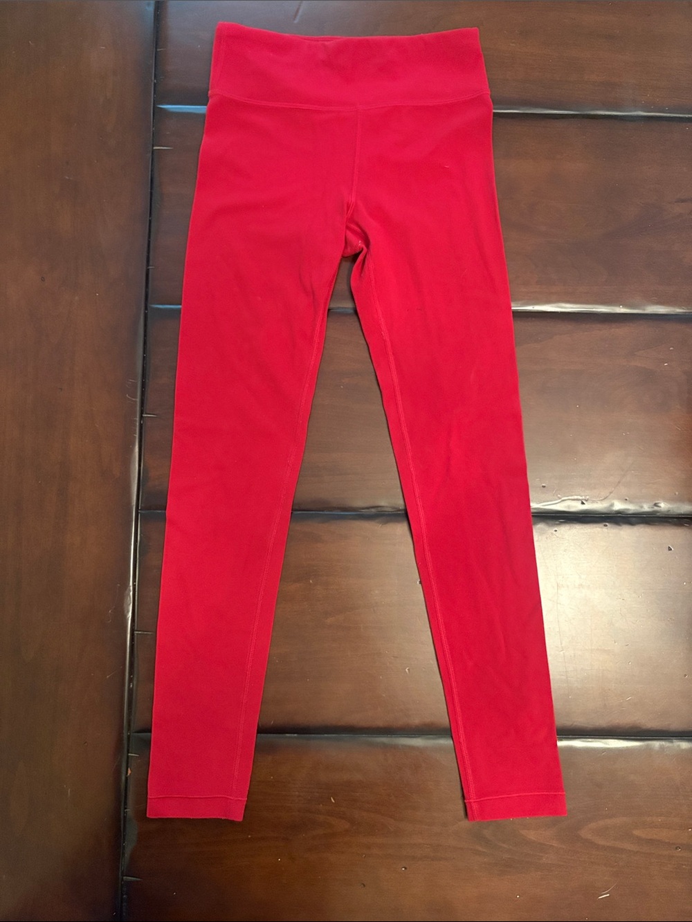 Athleta Girls' red Performance Leggings